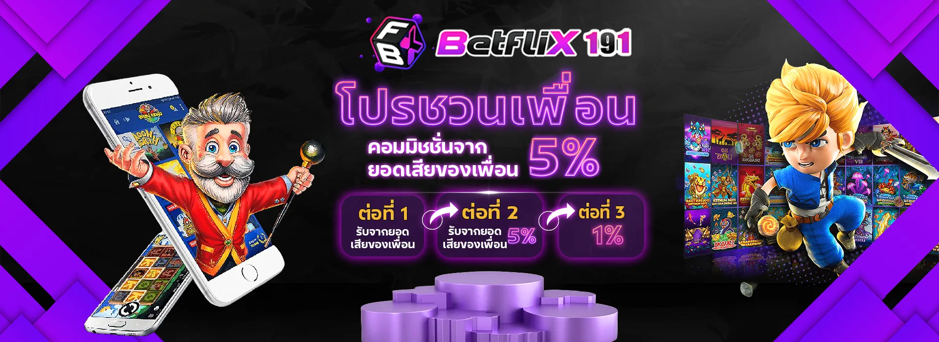 betflix 191 โปรชวนเพื่อน