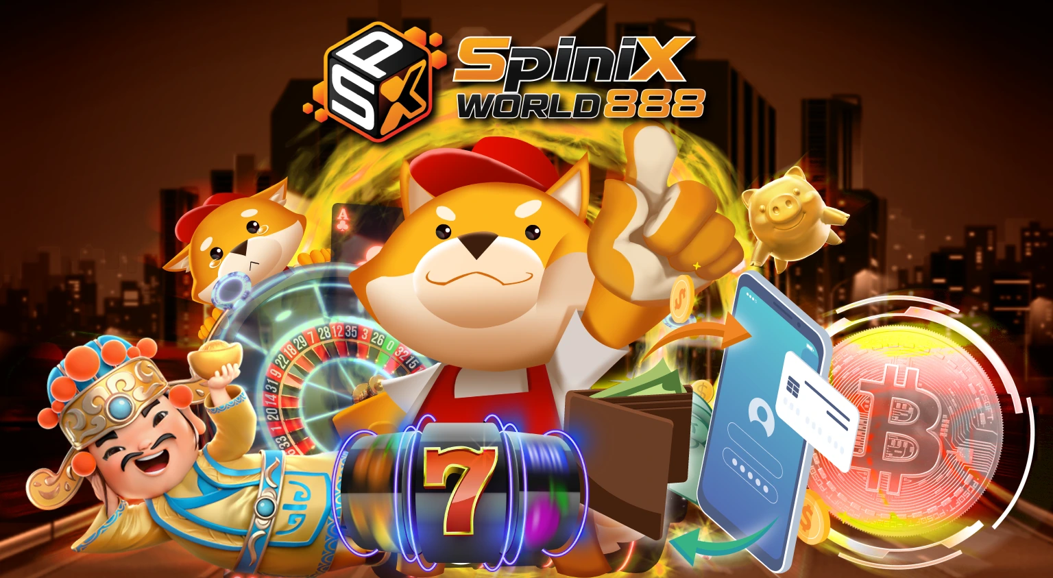 ทางเข้า spinix888 รวมเกมสล็อต spinix888